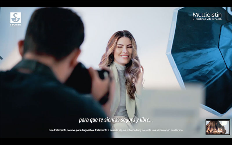 Spot lanzamiento producto Multicistin | Laboratorio Siegfried